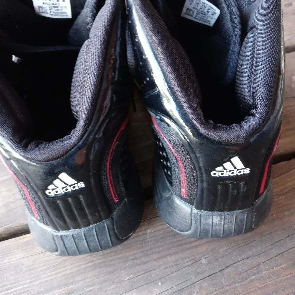 ADIDAS Adizero Men's Basketball Shoes patent BLACK